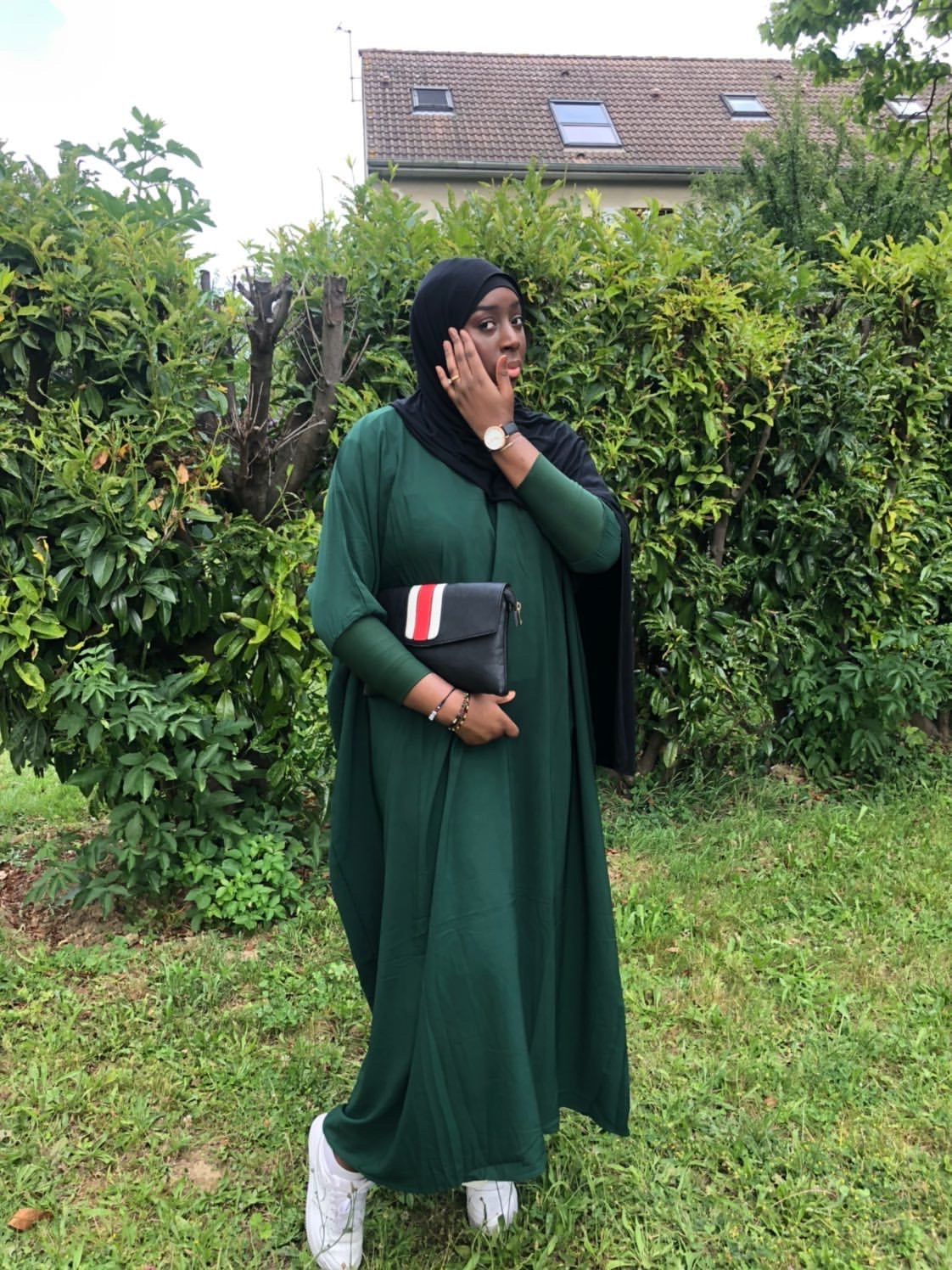 Hijab en jersey coton